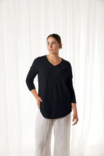 Load image into Gallery viewer, Essential 3/4 V-Neck Jumper
