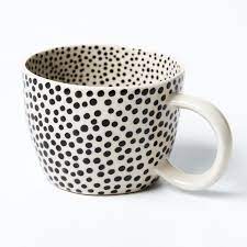 Black Sprinkle Chino Mug